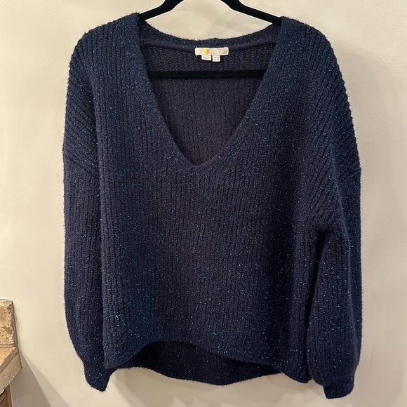 Boden Sweaters - Beautiful sparkly oversized blue sweater